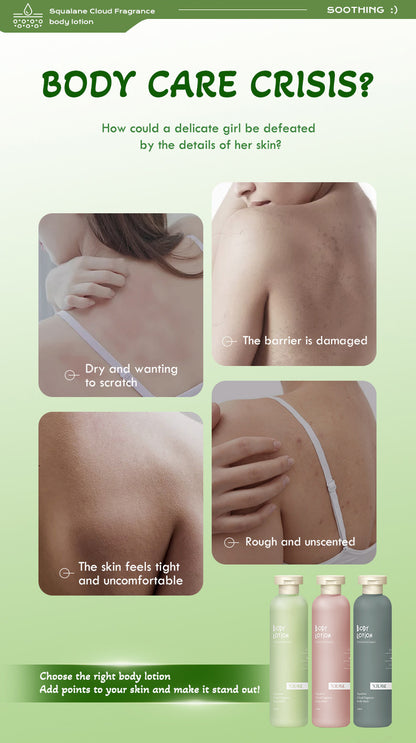 Squalane Cloud Fragrance Body Lotion – Silky Smooth & Perfumed Skin