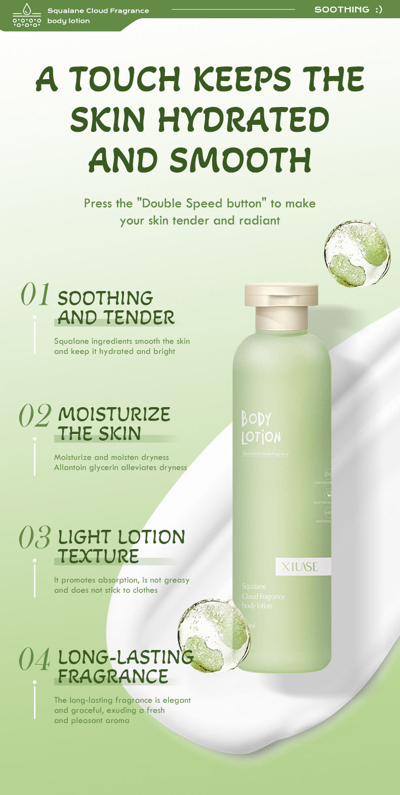 Squalane Cloud Fragrance Body Lotion – Silky Smooth & Perfumed Skin