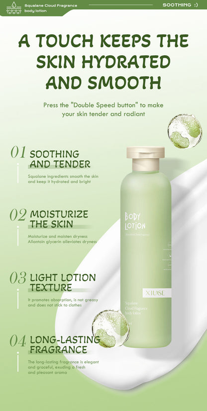 Squalane Cloud Fragrance Body Lotion – Silky Smooth & Perfumed Skin