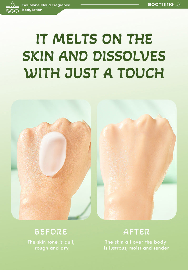 Squalane Cloud Fragrance Body Lotion – Silky Smooth & Perfumed Skin