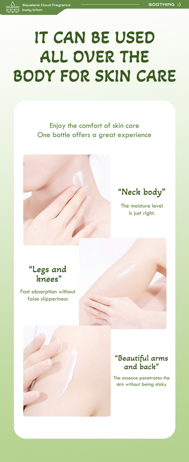 Squalane Cloud Fragrance Body Lotion – Silky Smooth & Perfumed Skin