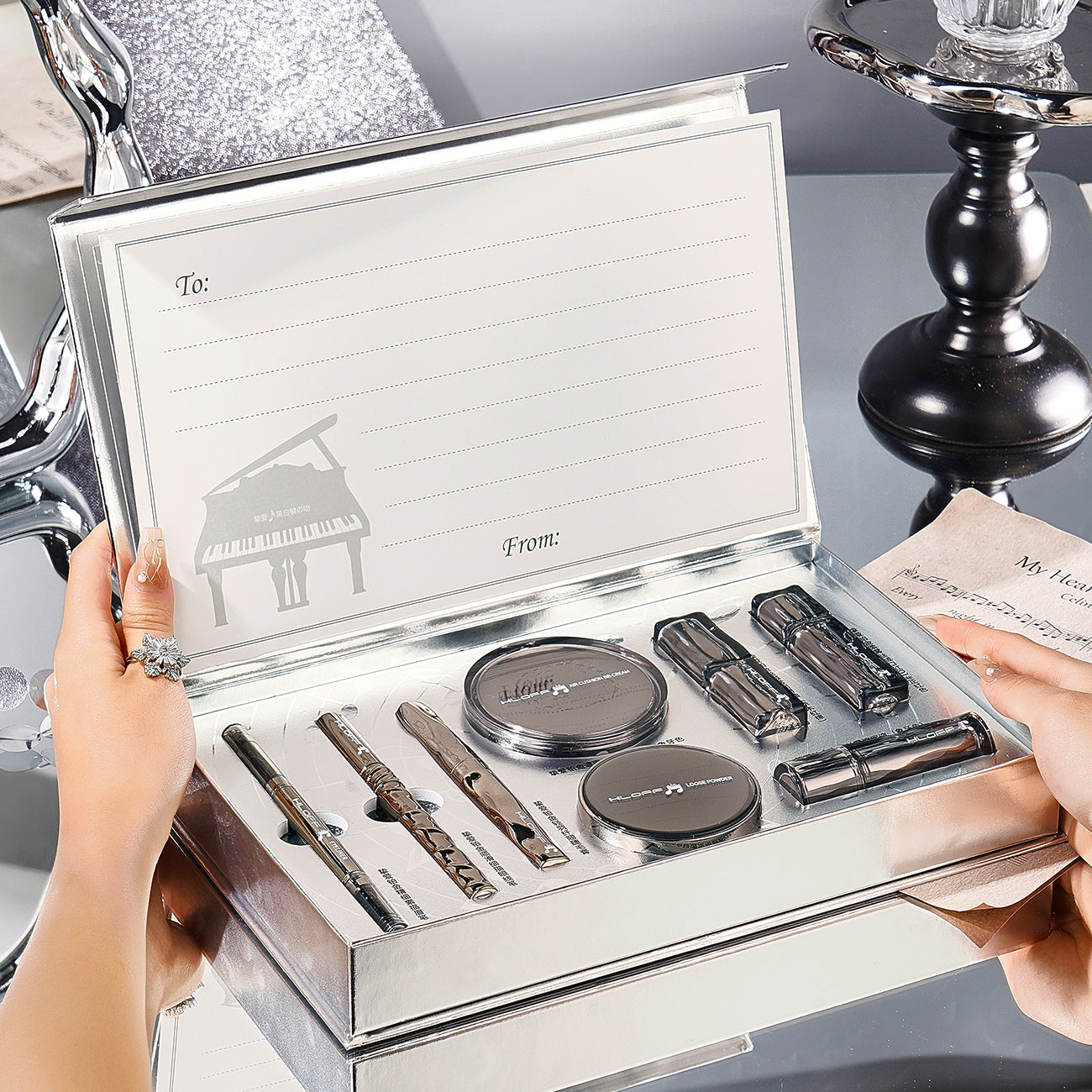 A Piano-Inspired Makeup Gift She’ll Remember