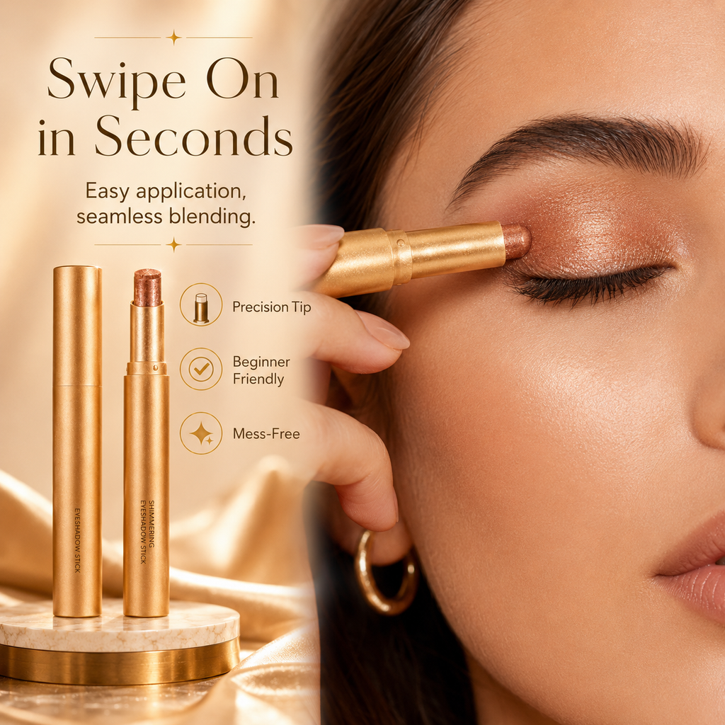 Shimmering Eyeshadow Stick – 3-in-1 Cream Eye Color
